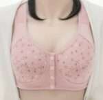 Imported Front Button Soft Cotton Bra | 4 pcs combo - 2 - Image 3